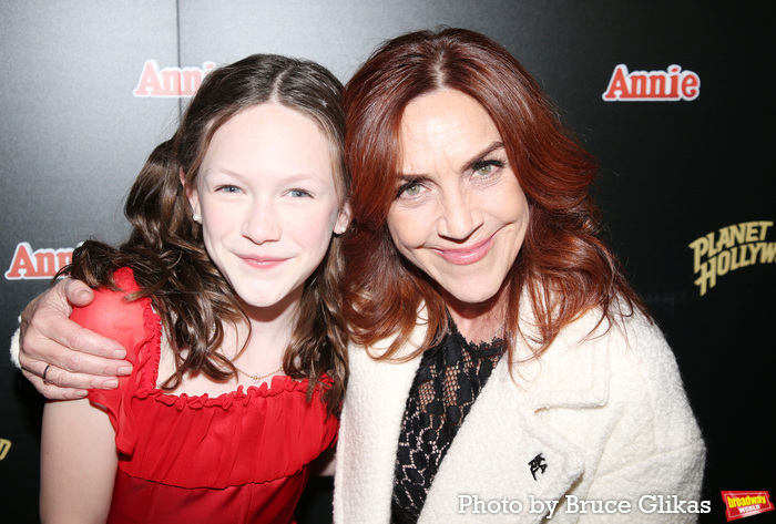 Hazel Vogel and Andrea McArdle  Photo