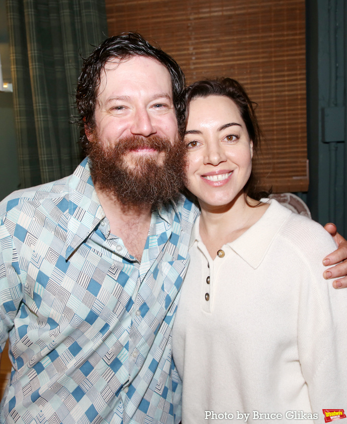 Photos: Aubrey Plaza Visits SWEPT AWAY on Broadway Image