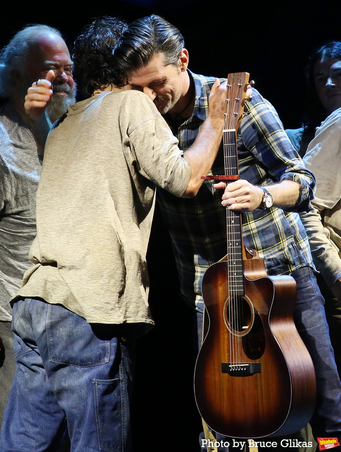 John Gallagher Jr. and Seth Avett Photo