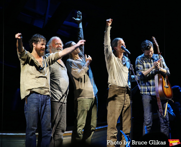 John Gallagher Jr., Wayne Duvall, Adrian Blake Enscoe, Stark Sands and Seth Avett Photo