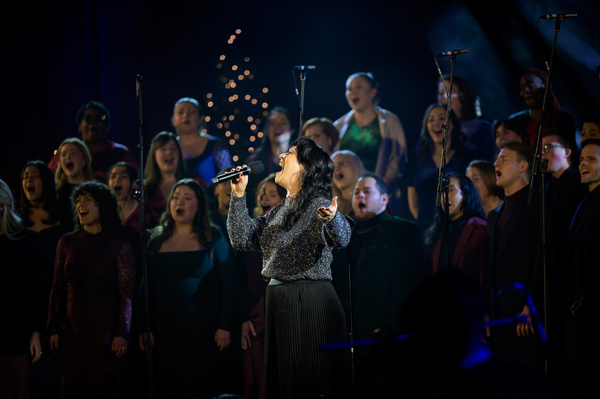 Photos: Eden Espinosa, Christopher Fitzgerald and More Take The Stage in CHRISTMAS TIME IN THE CITY Image