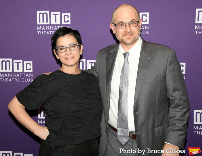 Director Anna D. Shapiro and Playwright Jonathan Spector Photo