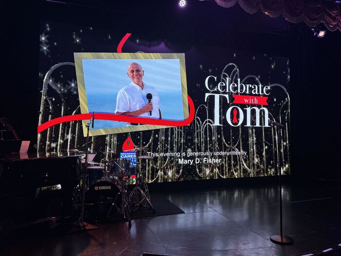 A Pitch-Perfect Tribute to Broadway Cares / Equity Fights AIDS Executive Director Tom Viola Image
