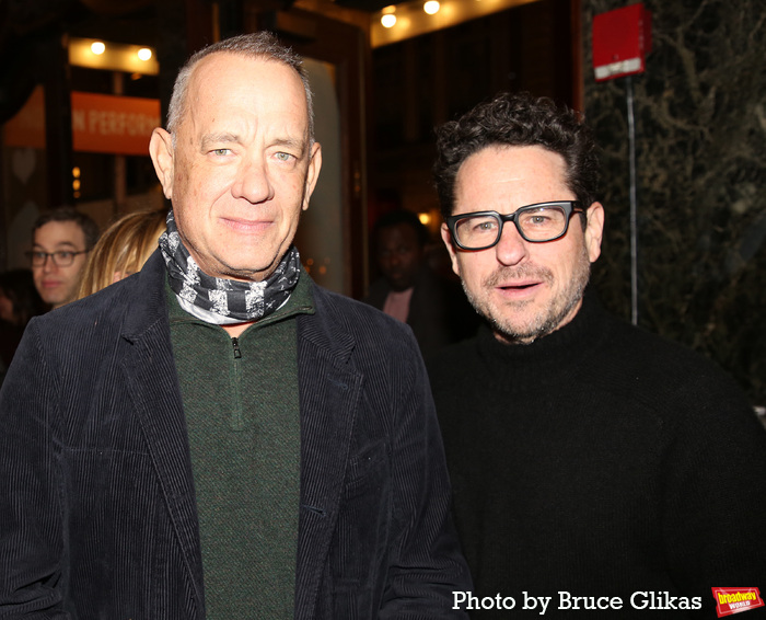 Tom Hanks and J. J. Abrams Photo