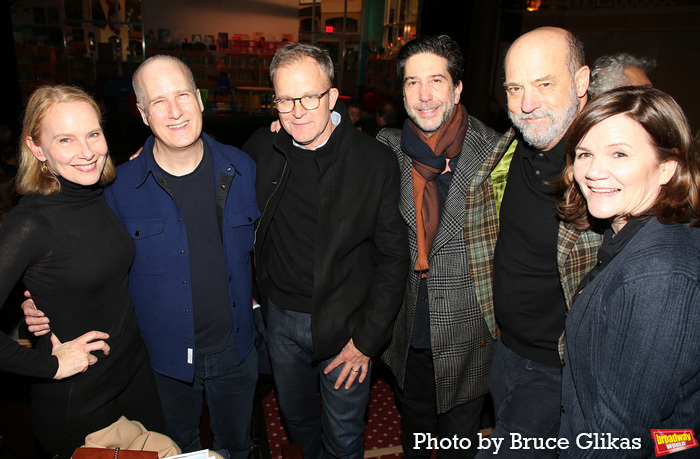 Amy Ryan, Eric Slovin, Thomas McCarthy, David Schwimmer, Anthony Edwards and Mare Win Photo