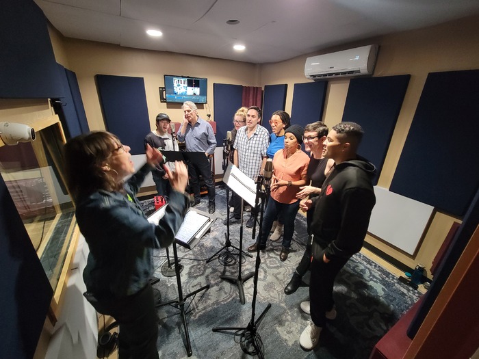 Photos: WELCOME TO THE BIG DIPPER Heads Into The Recording Studio Image