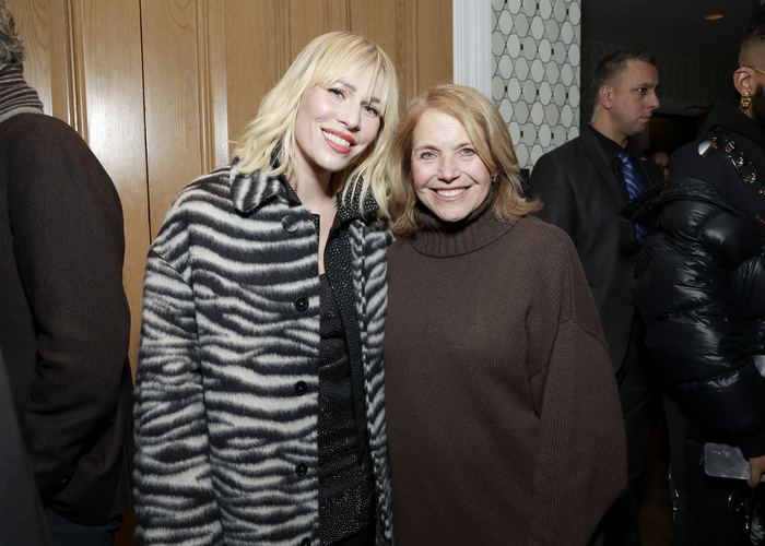 Natasha Bedingfield and Katie Couric Photo