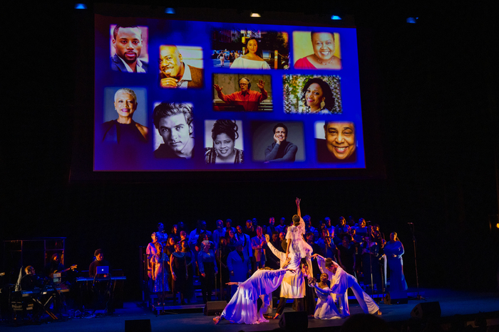 LaTrisa Harper and Dance Company with the Broadway Inspirational Voices  Photo