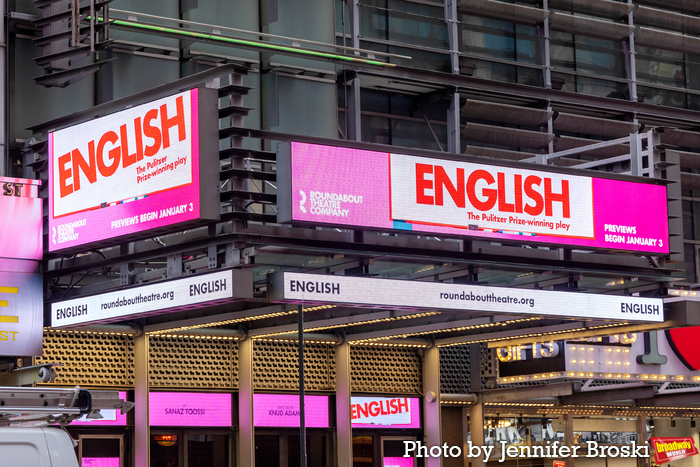 Up on the Marquee: ENGLISH  Image