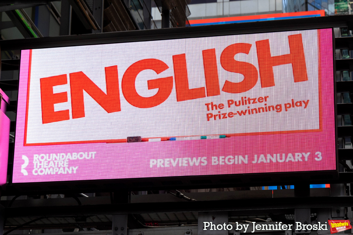 Up on the Marquee: ENGLISH  Image