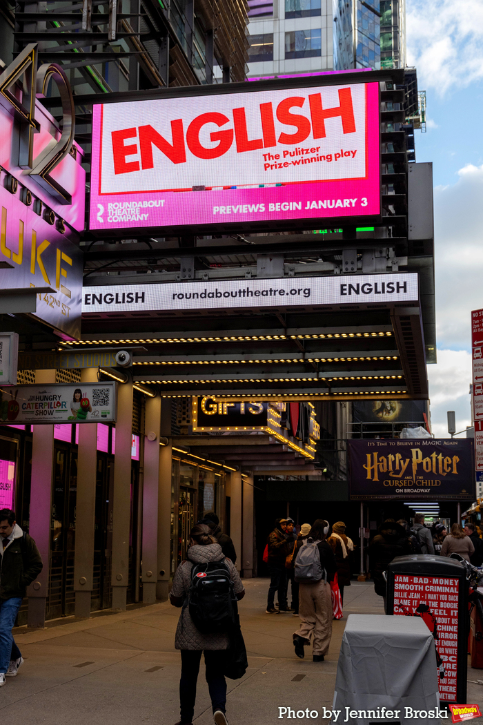 Up on the Marquee: ENGLISH  Image