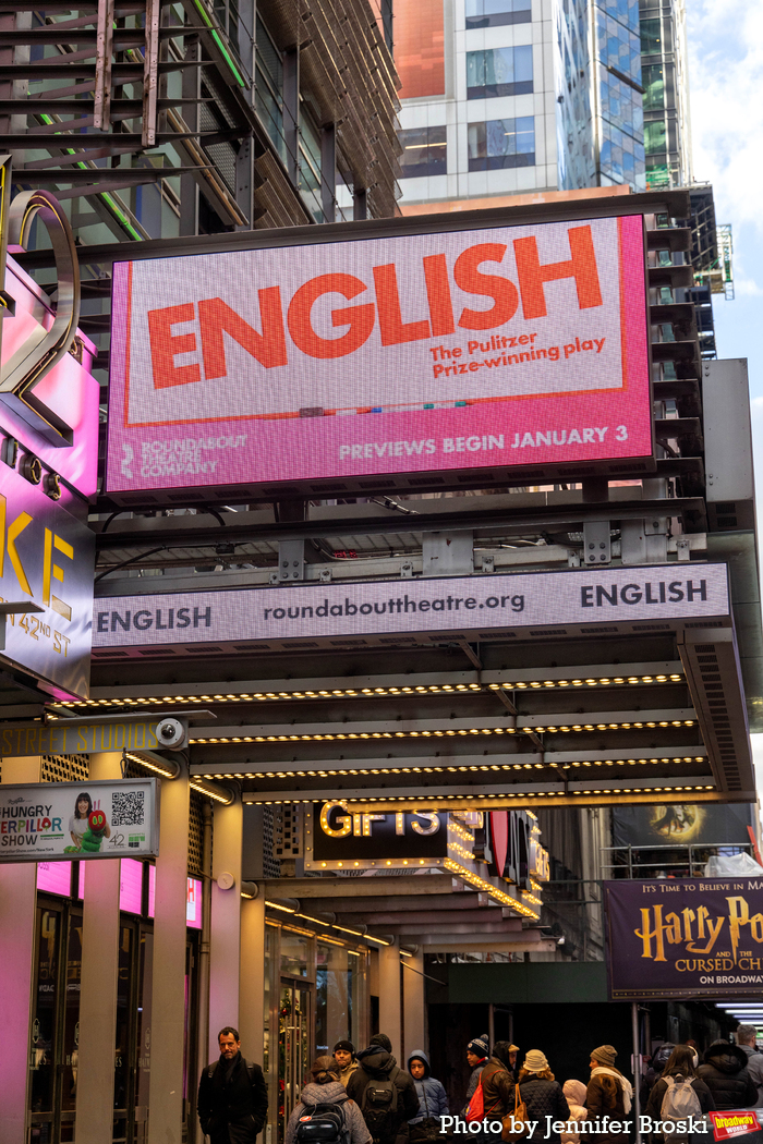 Up on the Marquee: ENGLISH Image