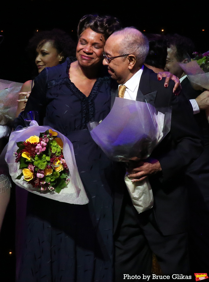 Audra McDonald and Director George C. Wolfe Photo