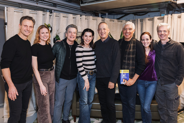 Photos: Tom Hanks, Tony Goldwyn & More Visit LEFT ON TENTH on Broadway Image