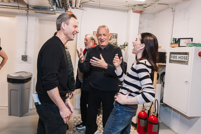 Photos: Tom Hanks, Tony Goldwyn & More Visit LEFT ON TENTH on Broadway  Image