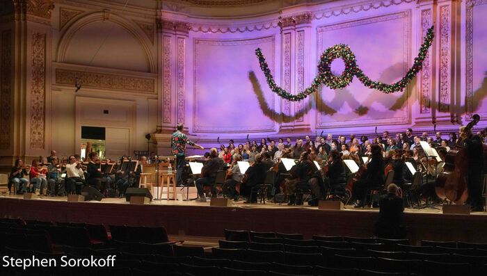 Photos: Inside MERRY AND BRIGHT Rehearsal With Jessica Vosk And The New York Pops  Image