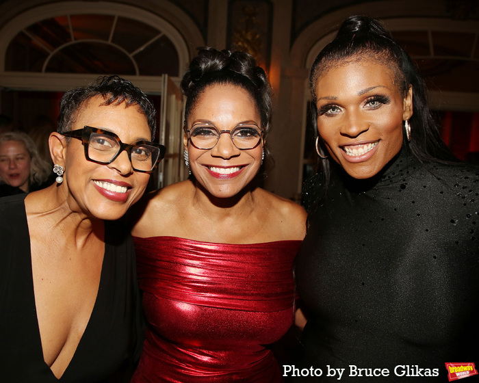 Schele Williams, Audra McDonald and Peppermint Photo