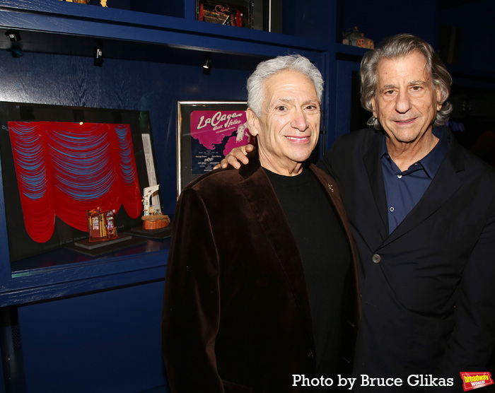 Harvey Fierstein and Lab designer David Rockwell Photo