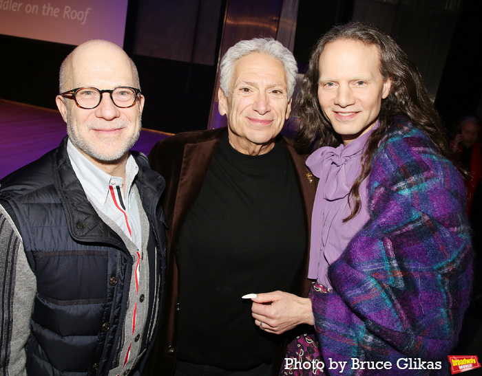 Richie Jackson, Harvey Fierstein and Jordan Roth at 