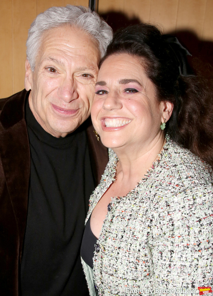 Harvey Fierstein and Marissa Jaret Winokur Photo