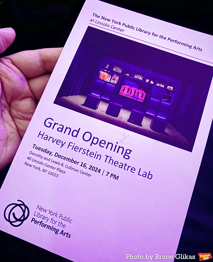 Photos: The New York Public Library Opens the Harvey Fierstein Theatre Lab  Image