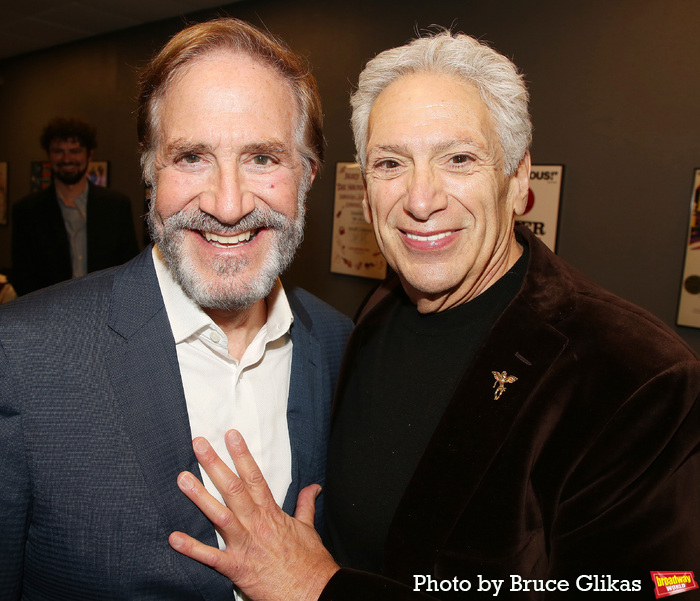 Bruce Sabath and Harvey Fierstein  Photo