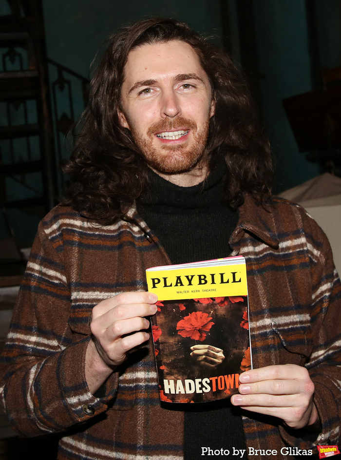 Photos: Hozier Visits HADESTOWN on Broadway Image