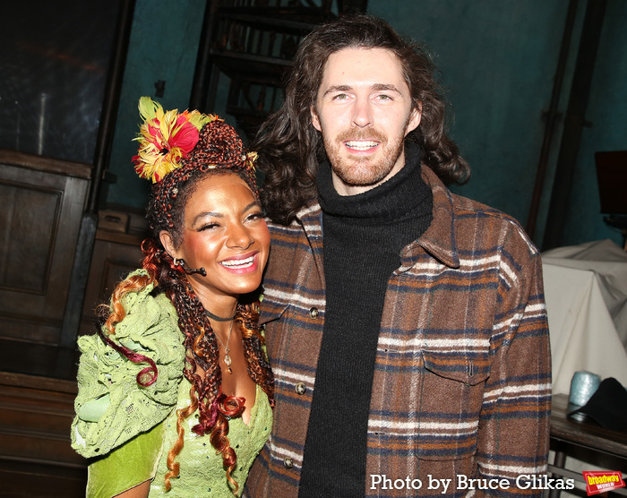 Photos: Hozier Visits HADESTOWN on Broadway Image
