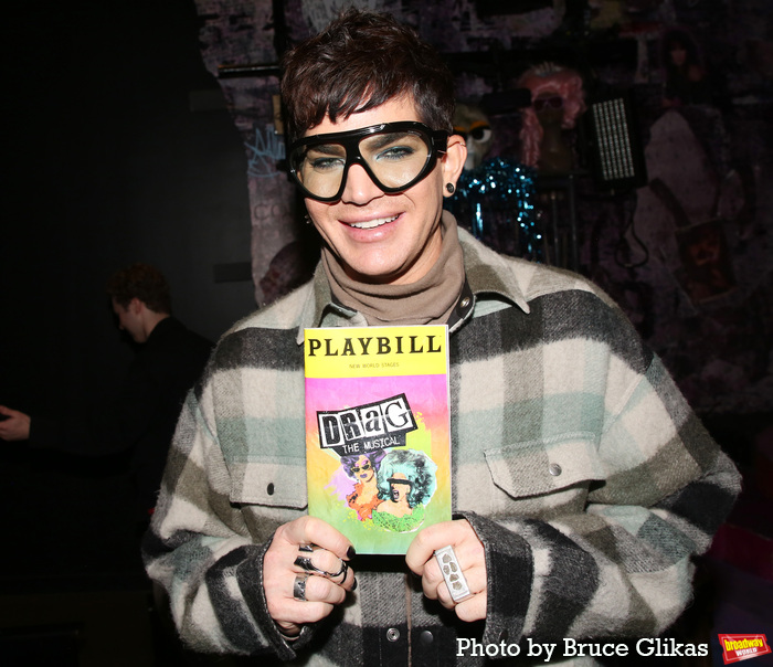 Photos: Adam Lambert Visits DRAG: THE MUSICAL  Image