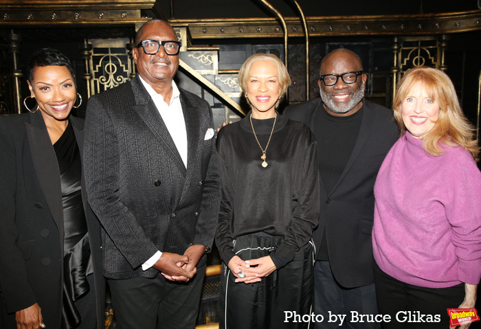 Photos: Mathew Knowles and Carly Rae Jepsen Visit A WONDERFUL WORLD: THE LOUIS ARMSTRONG MUSICAL Image