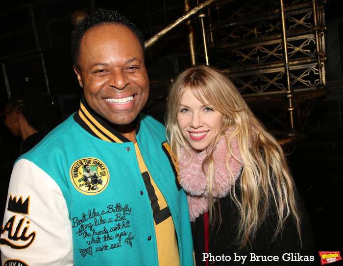 Photos: Mathew Knowles and Carly Rae Jepsen Visit A WONDERFUL WORLD: THE LOUIS ARMSTRONG MUSICAL  Image