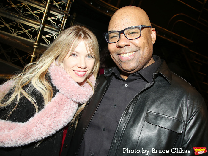 Carly Rae Jepsen and James Monroe Iglehart Photo