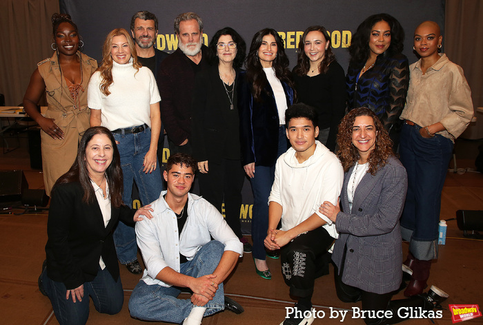 Photos: Idina Menzel and the Cast of REDWOOD Meet the Press  Image