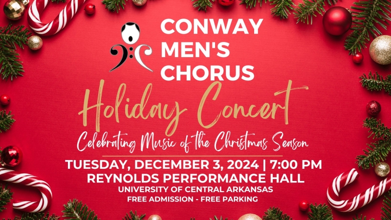 Review: CONWAY MEN'S CHORUS at Reynolds Performance Hall  Image