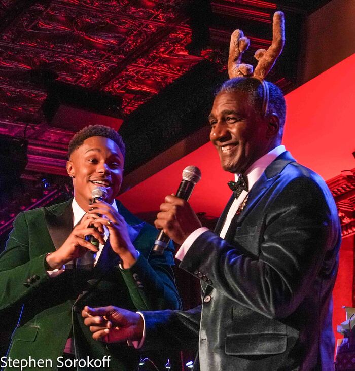 Avery Wilson & Norm Lewis Photo