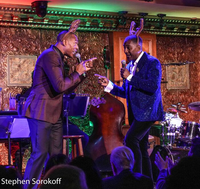 Michael McElroy & Norm Lewis Photo