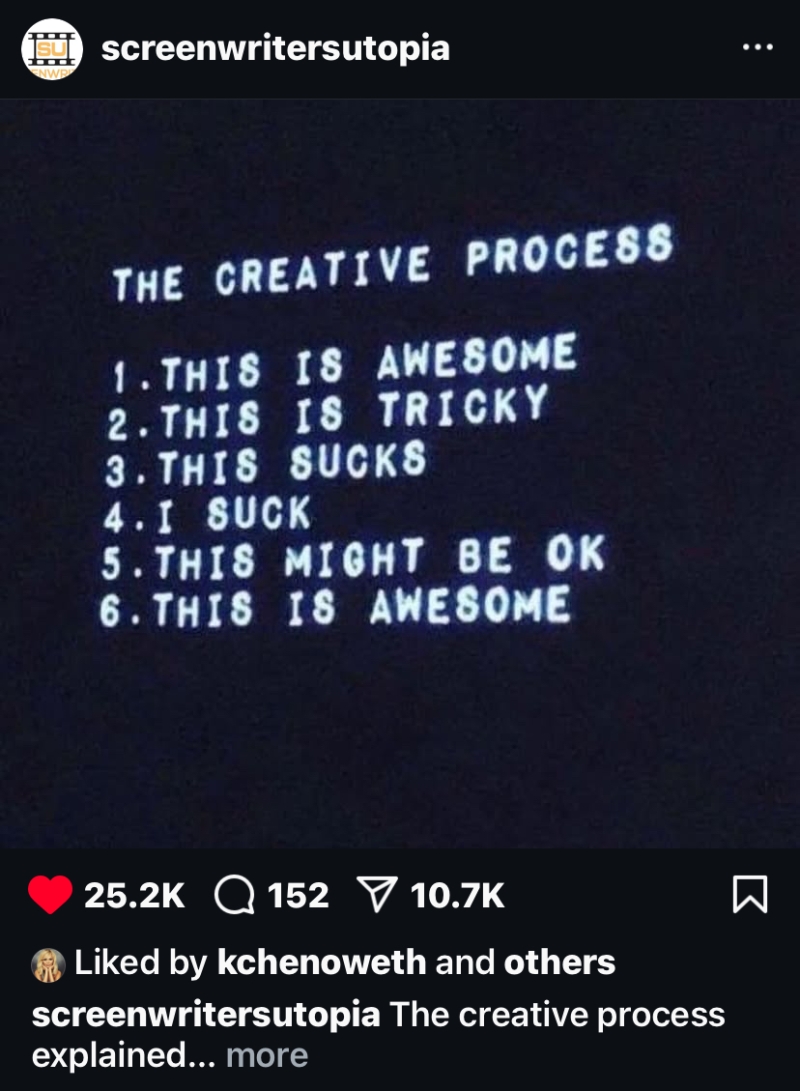 Student Blog: The Creative Process  Image