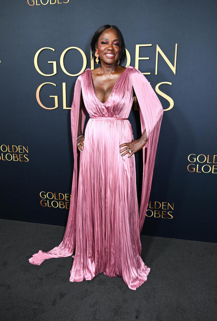 Photos: Viola Davis & Ted Danson Honored with Special Golden Globe Awards  Image