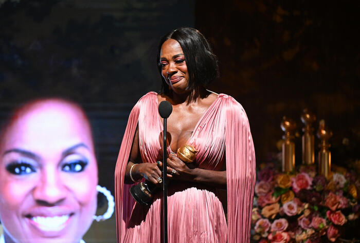 Photos: Viola Davis & Ted Danson Honored with Special Golden Globe Awards  Image