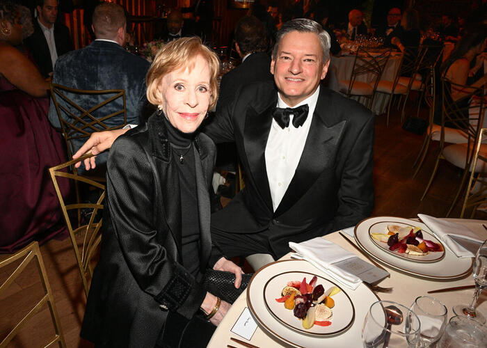 Carol Burnett, Ted Sarandos Photo