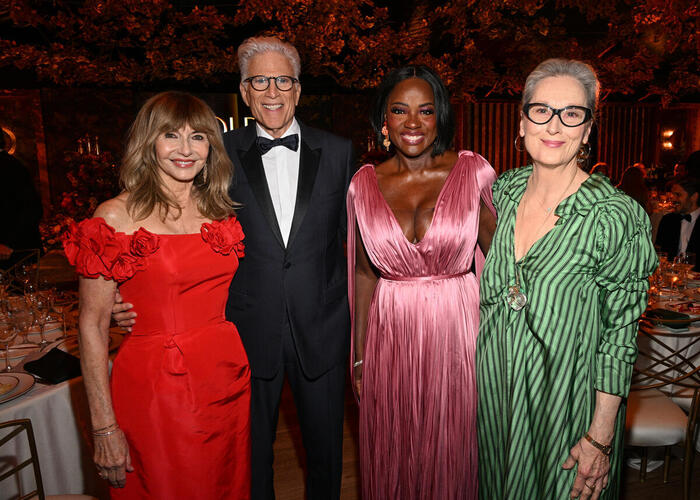 Photos: Viola Davis & Ted Danson Honored with Special Golden Globe Awards  Image