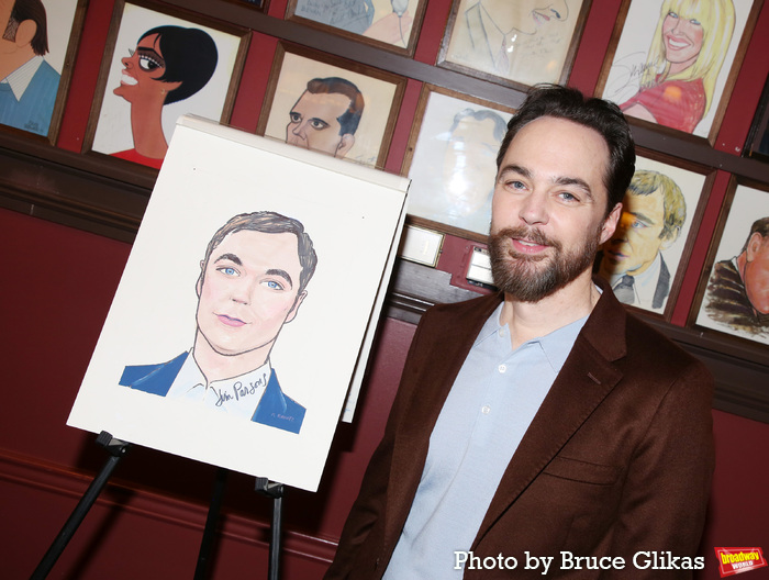 Photos: OUR TOWN's Jim Parsons Receives Sardi's Portrait  Image