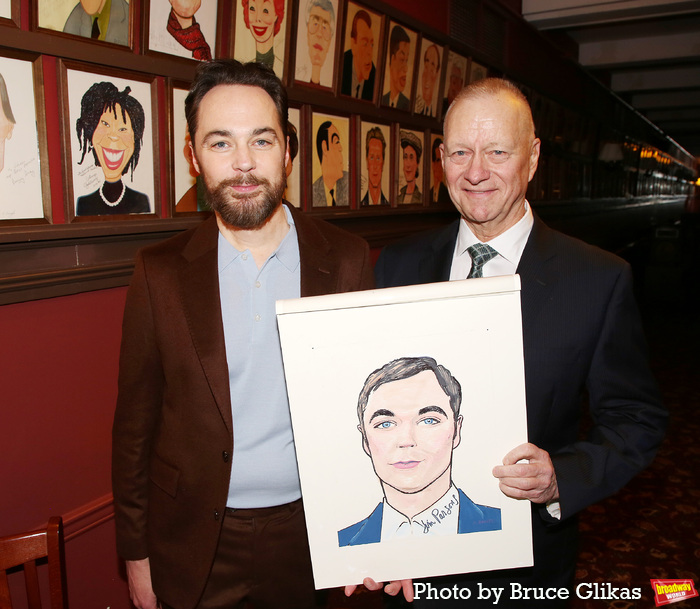 Photos: OUR TOWN's Jim Parsons Receives Sardi's Portrait  Image