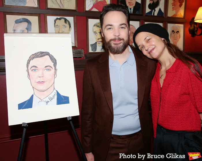 Jim Parsons and Katie Holmes Photo