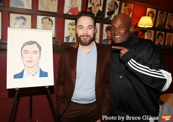 Photos: OUR TOWN's Jim Parsons Receives Sardi's Portrait  Image