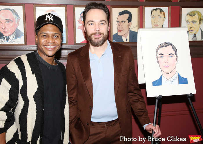 Photos: OUR TOWN's Jim Parsons Receives Sardi's Portrait  Image