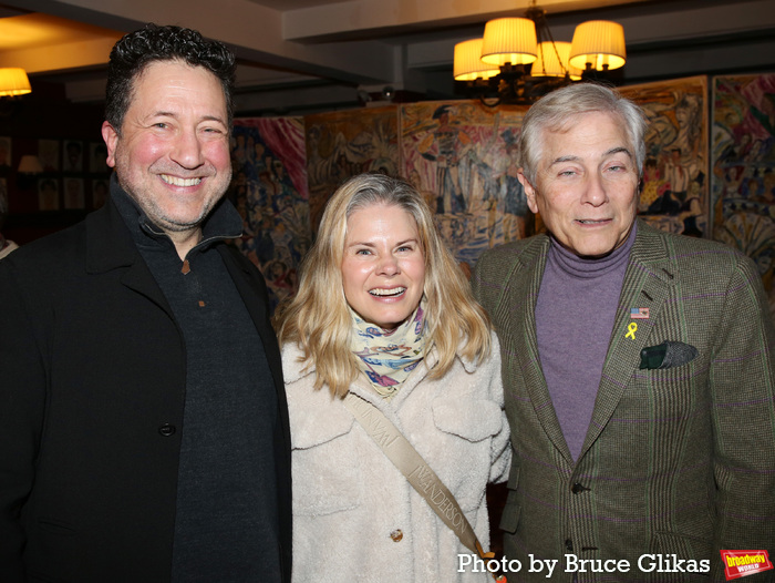 Producer Eric Falkenstein, Celia Keenan-Bolger and Robert Zimmerman Photo