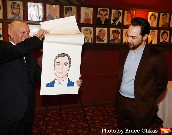 Photos: OUR TOWN's Jim Parsons Receives Sardi's Portrait  Image