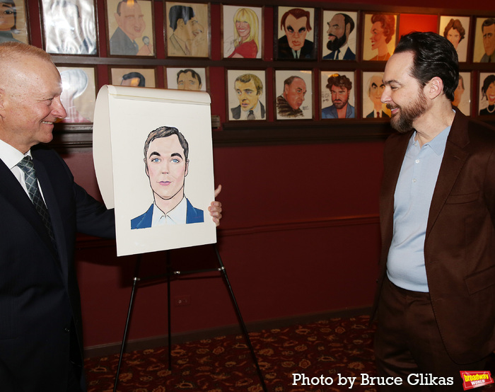 Photos: OUR TOWN's Jim Parsons Receives Sardi's Portrait  Image