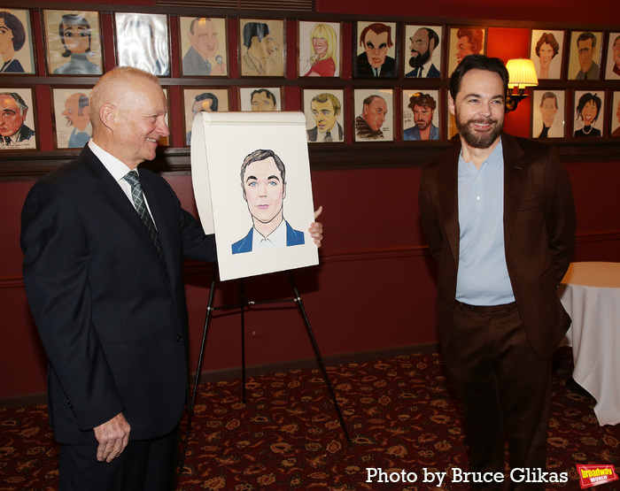 Photos: OUR TOWN's Jim Parsons Receives Sardi's Portrait  Image